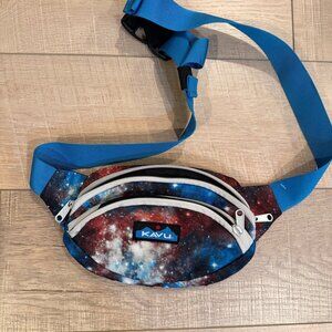 KAVU BELT BAG BLUE MULTICOLOR